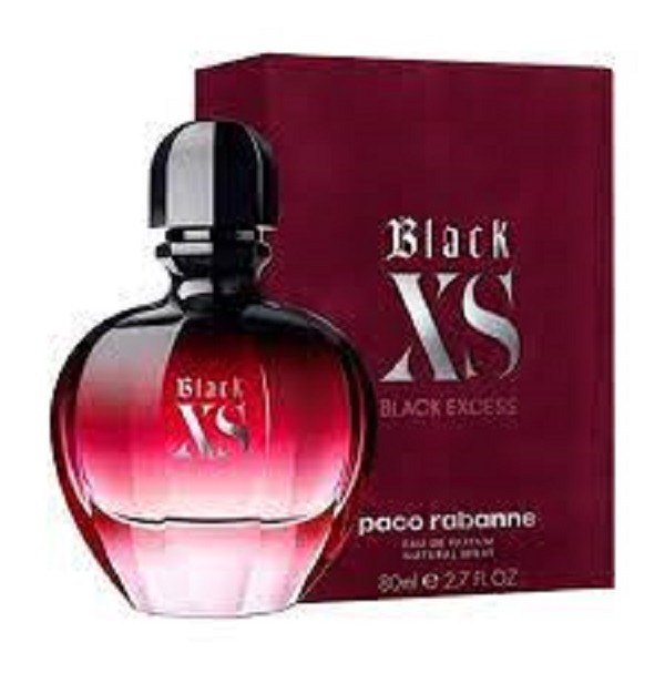 PACO RABANNE BLACK XS FOR HER 80ML EDP SPRAY BY PACO RABANNE